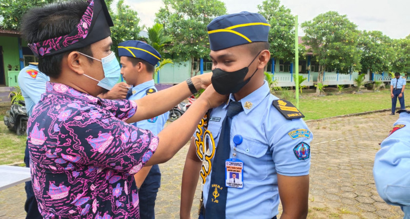 Pelantikan Korps Taruna SMK Negeri 2 Tanjung Jabung Barat